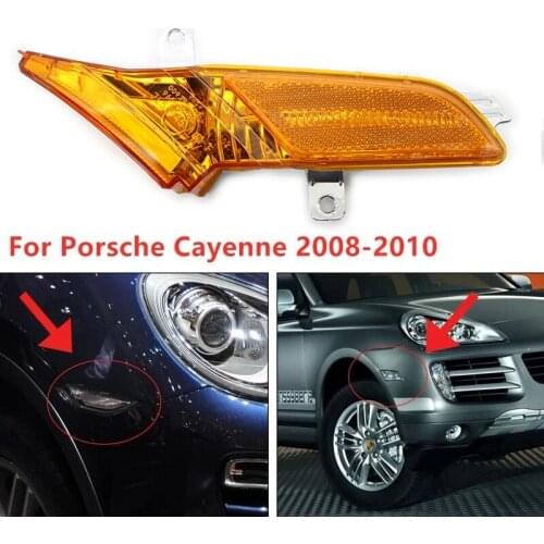 Right Front Side Marker Light Amber Signal Light for -Porsche Cayenne 2008-2010 9556310601