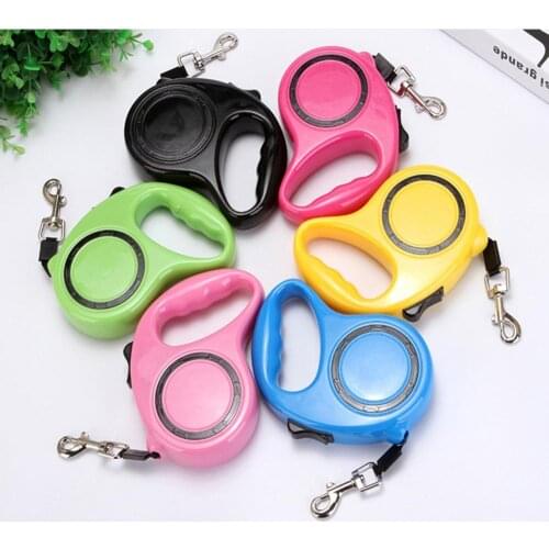 Dog Automatic Walking Leashes Retractable Durable Pet Extending Leads Leash Rope Cat Puppy Traction Rope Belt For Small Dogs