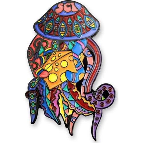 Promotional Metal Soft Enamel Lapel Pin with Epoxy bages