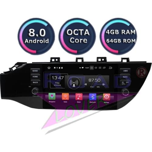 Roadlover Android 8.0 Car Multiemdia Player Radio For KIA K2/RIO 2017-2018 Stereo GPS Navigation Automagnitol 2 Din Video NO DVD