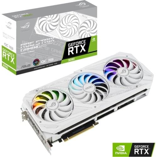 RTX3090 24G GAMING White Raptor TUF high-end gaming graphics card Cyberpunk