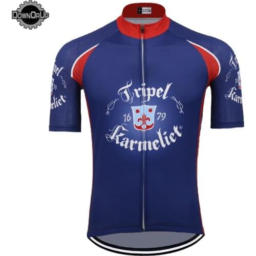 Belgium beer brand cycling jersey men short sleeve top cycling clothing go pro ropa ciclismo bike wear jersey clothes MTB