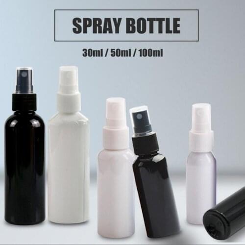 1Pcs Transparent Empty Spray Bottles 30ml/50ml/100ml Plastic Mini Refillable Container Empty Cosmetic Containers Sprayer