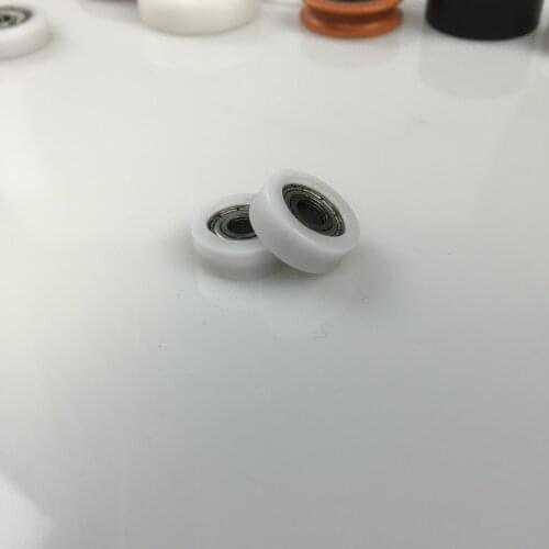 10 PCS 5X17X6mm OD 17mm 3D printers bearing Printing equipment accessories nylon ball bearing