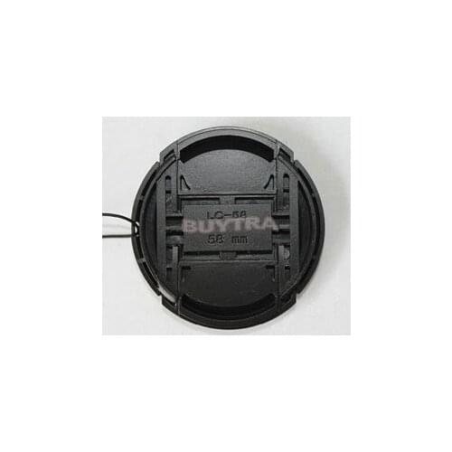 Camera Accessories Camera Lens Cover Snap-on Front 18-55 58mm Lens Cover Lens Cap for canon 450D 500D 550D 600D