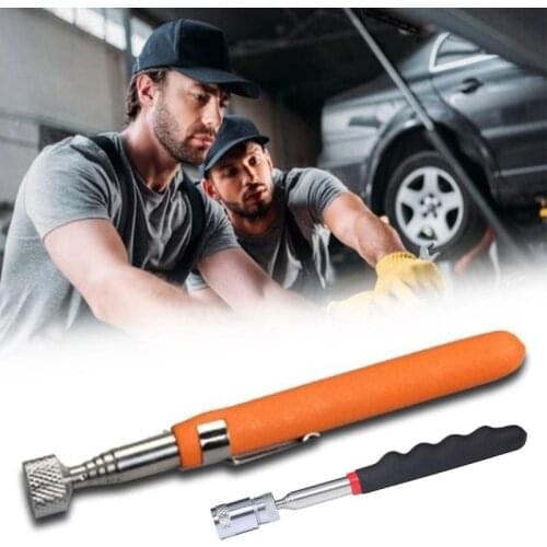 Auto bottom maintenance suction rod portable inner wall inspection magnetic suction rod with LED lights car accessories