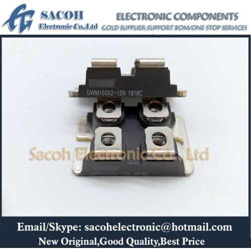 Free Shipping 1Pcs DWM100X2-12N DWM100X2-12U DWM100X2-06N DWM100X2-04N DWM100X2-03N SOT-227 100x2A 600V Fast Recovery Rectifier