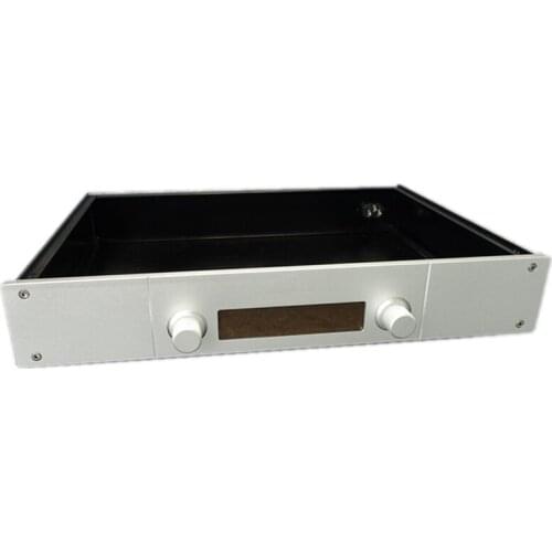 BZ4307G Aluminum enclosure Preamp chassis Power amplifier case/box size 430*70*308mm