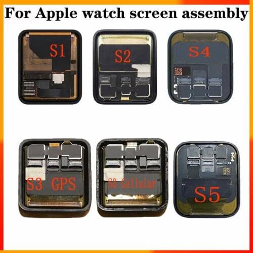 For Apple Watch 3 Series 3 LCD Sinbeda Original LTE / GPS Display Digitizer Assembly For iwatch 3 Series3 S3 38mm 42mm LCD