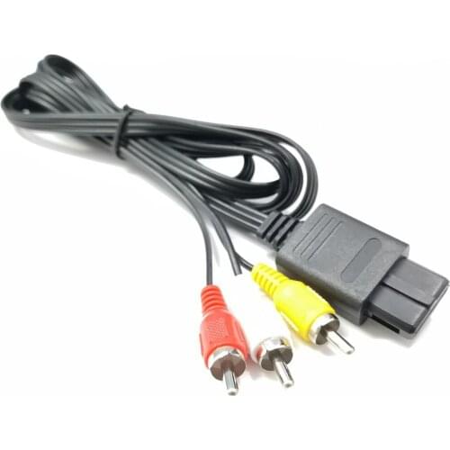 For Nintendo 64 Audio TV Video Cord AV Cable to RCA for Super For Nintendo For GameCube For N64 For SNES