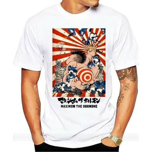 Maximum The Hormone Deka Vs Deka T-Shirt T Shirt Hot Topic Men Short Sleeve shubuzhi New Fashion Brand Clothing