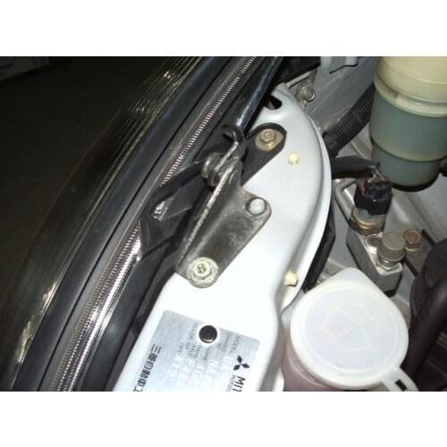 For Mitsubishi Grandis Space Wagon 2003-11 Front Bonnet Hood Modify Gas Struts Carbon Fiber Spring Damper Lift Support Absorber