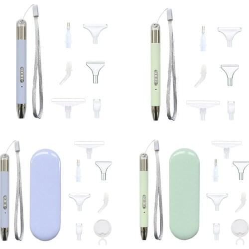 DIY Diamond Painting Tools Accessories Plastic and Aluminum Alloy Luminous Lighting Diamond Painting Point Drill Pen Set