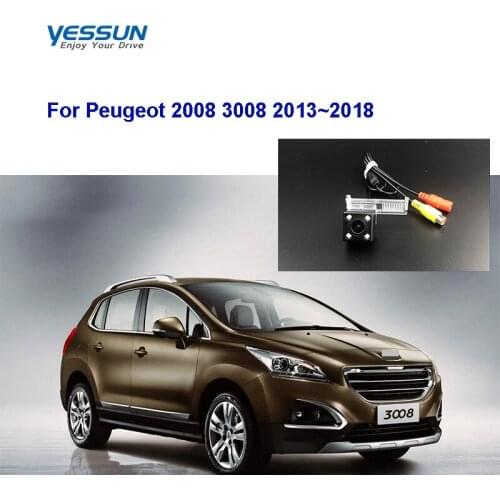 Yessun Rear Camera For Peugeot 3008 II 3008 I /2008/ 2012 2008~2016~2018 CCD Night Vision/License Plate camera/ rear view Camera