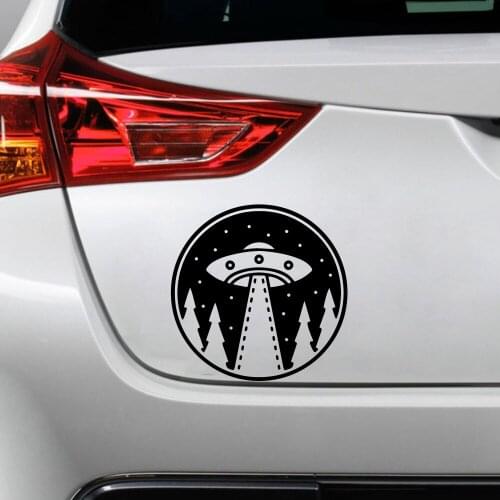Creative UFO Car Sticker Car Wrap Vinyl Film Automobiles Products Car Accessories