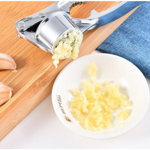 Multifunctional Garlic Press Mashed Garlic Tool Stainless Steel Hand Pull Garlic Artifact Manual Operation Kitchen Tool