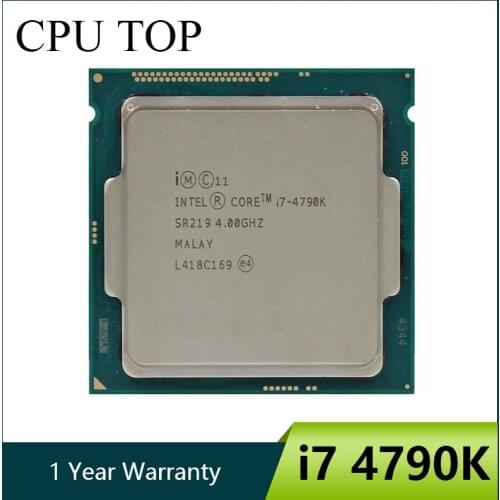 New Intel Core i7 4790K 4.0GHz Quad-Core 8MB Cache With HD Graphic 4600 TDP 88W Desktop LGA 1150 CPU Processor