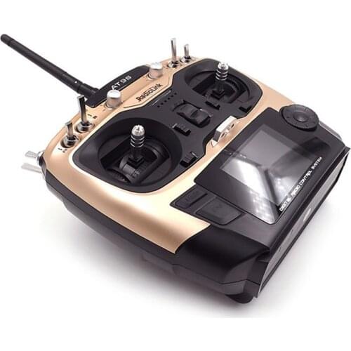 New Original Radiolink AT9S Radio Remote Control System DSSS FHSS 2.4G 10CH Transmitter with R9DS Receiver for RC Helicopter