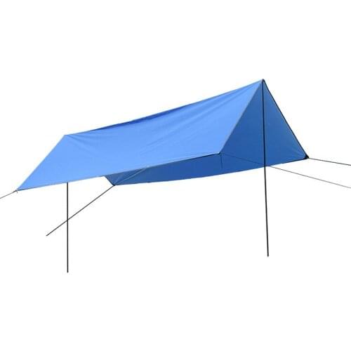 Portable Beach Shade Outdoor Beach Large Sun Protection Canopy UV-proof Beach Awning Tent With 16 Mm Thickened Aluminum Poles