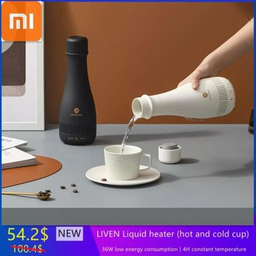 XIAOMI Mijia Portable Refrigeration and Heating Dual-purpose Kettle Thermos Cup Coffee Travel Temperature Control Smart Kettle