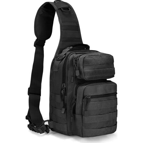Outdoor shoulder chest tactical assault bag military backpack Molle waterproof EDC backpack for outdoor hiking camping hunting