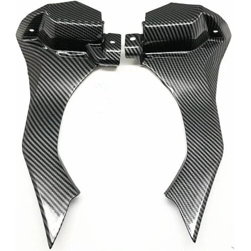 Yamaha YZF R1 R1S 2015 - 2019 Carbon Fiber pattern For Dash Air Intake Ram Cover Fairing