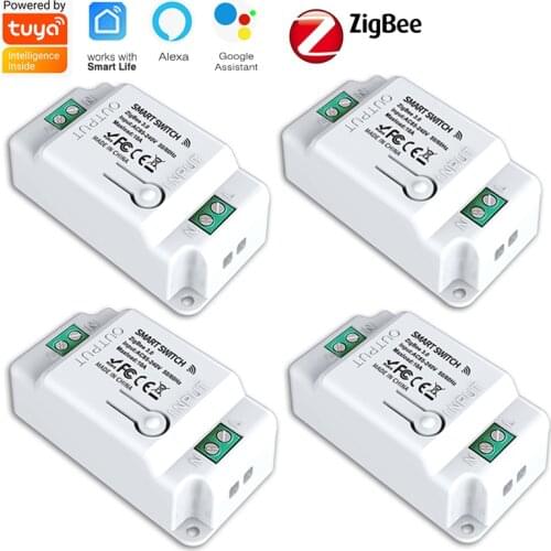 Zigbee Tuya Universal Breaker Timer Smart Life APP Wireless Remote Control With Alexa Google Home DIY WiFi Smart Light Switch