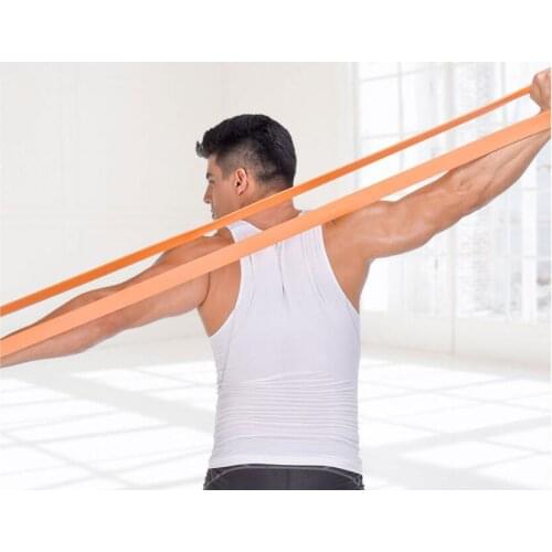 2080*64*4.5mm Latex Resistance Band Fitness Elastic Bands Elastic pull strap