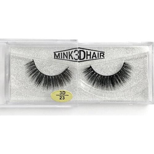 3D mink lashes hand-made reusable soft mink hair false eyelashes natural long thick full strip lashes 300pairs/lot DHL Free