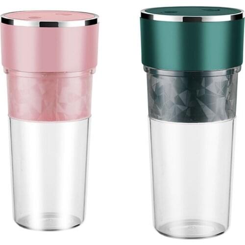 400Ml Portable Electric Fruit Juicer USB Rechargeable Smoothie Blender Machine Mini Fruit Mixer Cup Kitchen Mixer