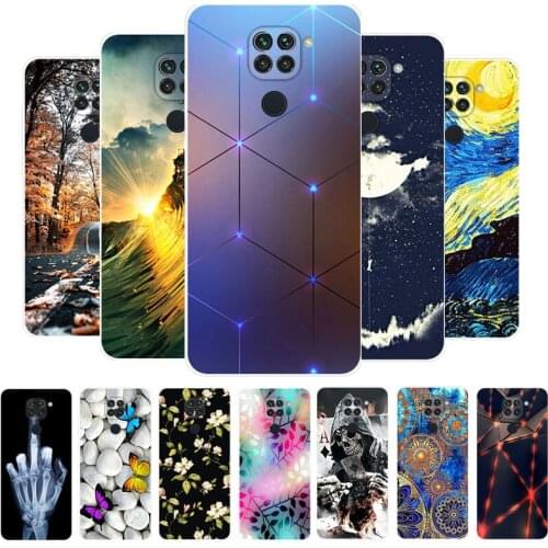 For Redmi Note 9 Case Xiaomi Redmi Note 9 Case Silicon TPU Soft Back Cover Phone Case For Xiaomi Redmi Note9 Note 9 Coque Bumper