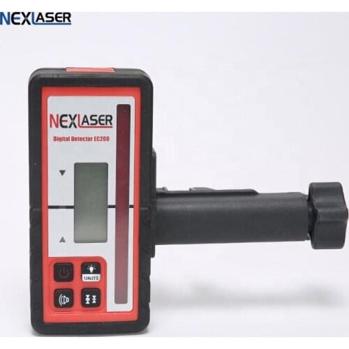 EC-200 Hot sale handheld digital display detector laser receiver for rotary laser