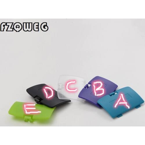 FZQWEG Case For Gameboy COLOR Battery Cover Lid Door For GBC Replacement