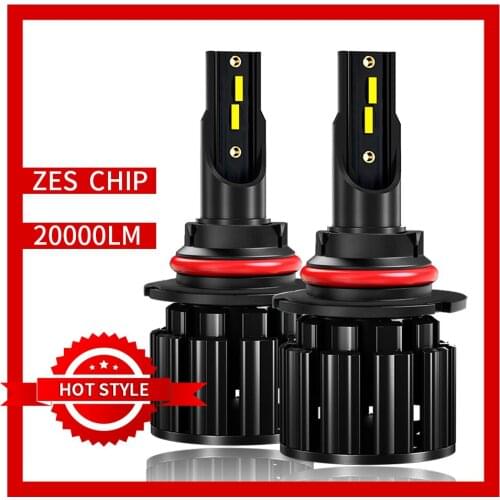 H7 LED H11 H4 HB4 HB3 Headlight Bulb Sigle Double beam H8 H1 9005 9006 Auto lamp motorcycle Diodes for car Fog lights Zes chip