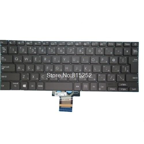 Laptop Keyboard For ASUS 9Z.NHRBU.20J 0KNB0-162QJP00 0KN1-AY3JP13 Black without frame With Backlit Japanese JP