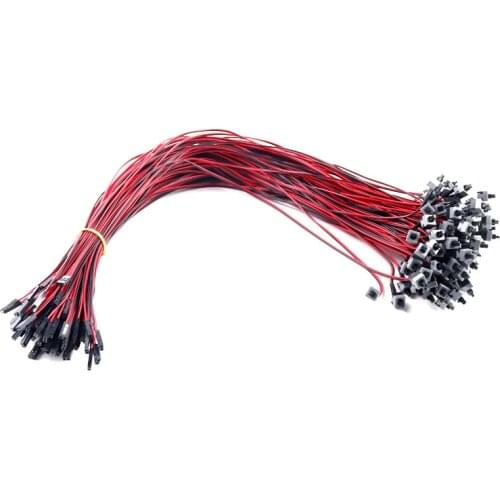 Desktop Computer Boot Button Line Host Motherboard Connected To The Chassis Switch Line Restart Line POWER Button RESET