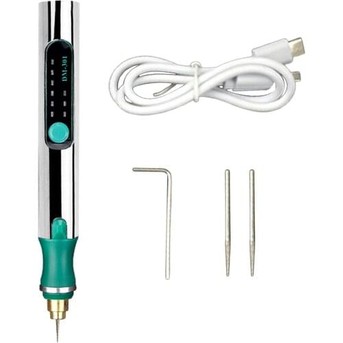 Micro Engraver Pen Electric Engraving Carving Tool For Jewelry Metal Wood
