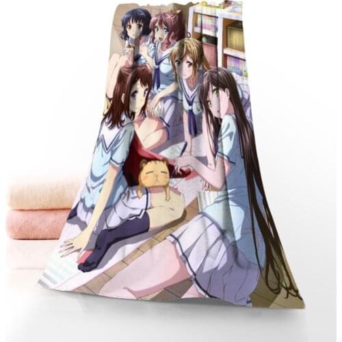 New Custom Bang Dream Towel Printed Cotton Face/Bath Towels Microfiber Fabric For Kids Men Women Shower Towels 70X140cm