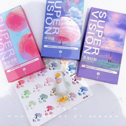 Supervision Artists Professional Watercolor Painting Pigment,8ml Genuine Packaging, Special for Master Painting,Artist Quality