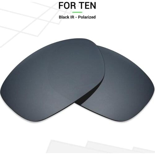 Mryok POLARIZED Replacement Lenses for-Oakley Ten-X Sunglasses Black IR