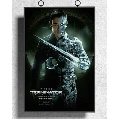 H451 Silk Poster Home Decoration Terminator Genisys Arnold Schwarzenegger Movie 4 Wall Art Christmas Gift