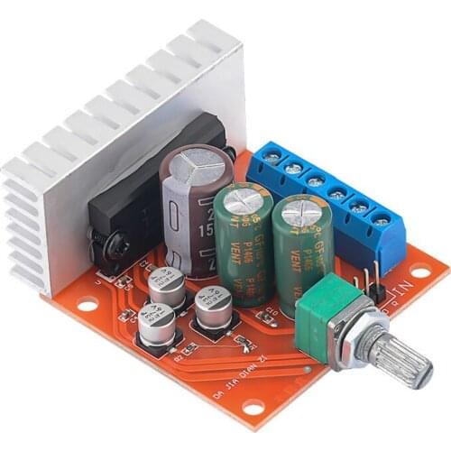 SOTAMIA TA7240AP Power Amplifier Board Stereo Sound Amplifiers Tape Recorder Deck Machine Amplificador With Volume Potentiometer