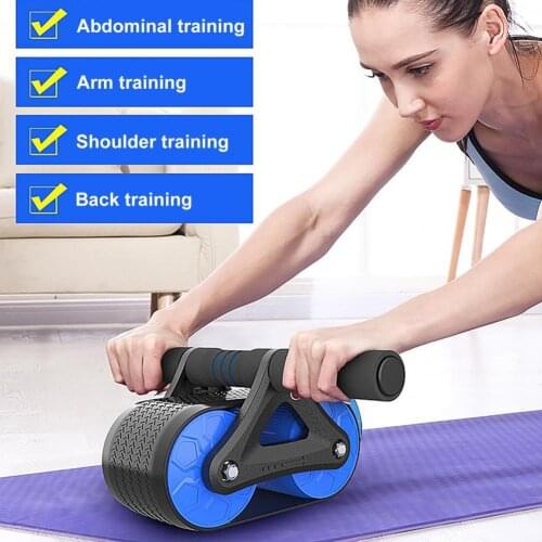 Small Size Great Ab Trainer Muscle Fitness Machine Equipment Working-out Ab Training Wheel Non-slip for Gym