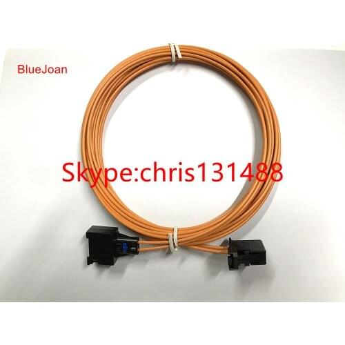 Optical fiber cable most cable 400CM for BMW AU-DI AMP Bluetooth car GPS car fiber cable for nbt cic 2g 3g 3g+ New Original