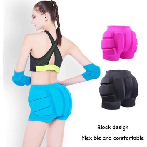 Figure Skating Hips Protector Pads Sports Ice Skating Safety Supporter Protective Mat Protection Skiing skating Shorts equipment