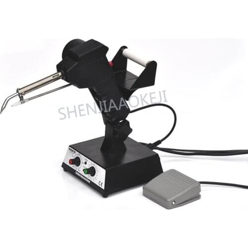 1PC HTC-80 Automatic Out Tin Soldering Iron Foot Tread Tin Weld Electric Soldering Iron 80W Spot Welder Soldering Machine 220V