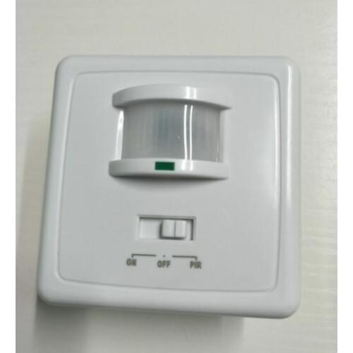 100 pcs/lot dhl fedex wholesales High quality wall mounted pir motion sensor light switch MAX 600w load+9m max distance