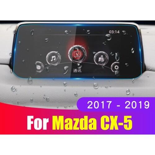Car Screen Protector Film for Mazda CX-5 CX5 2017 2018 2019 2020 Tempered Glass Car Navigation Screen Protective Film Sticker