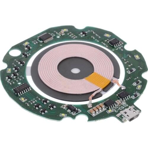 Qi Wireless Charging Module Standard Universal Wireless Charger PCBA Circuit Board with Coil DIY QI Wireless Transmitter