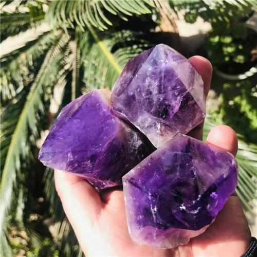 Brazil Natural Ametrine Quartz Crystal Point Wand Single Terminated Reiki Healing natural stones and minerals 1pcs